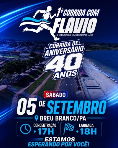 CORRIDA CORRENDO COM FLÁVIO