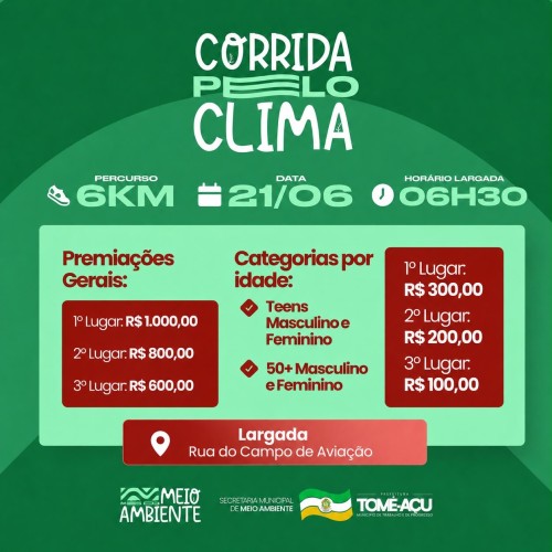 2ª CORRIDA PELO CLIMA